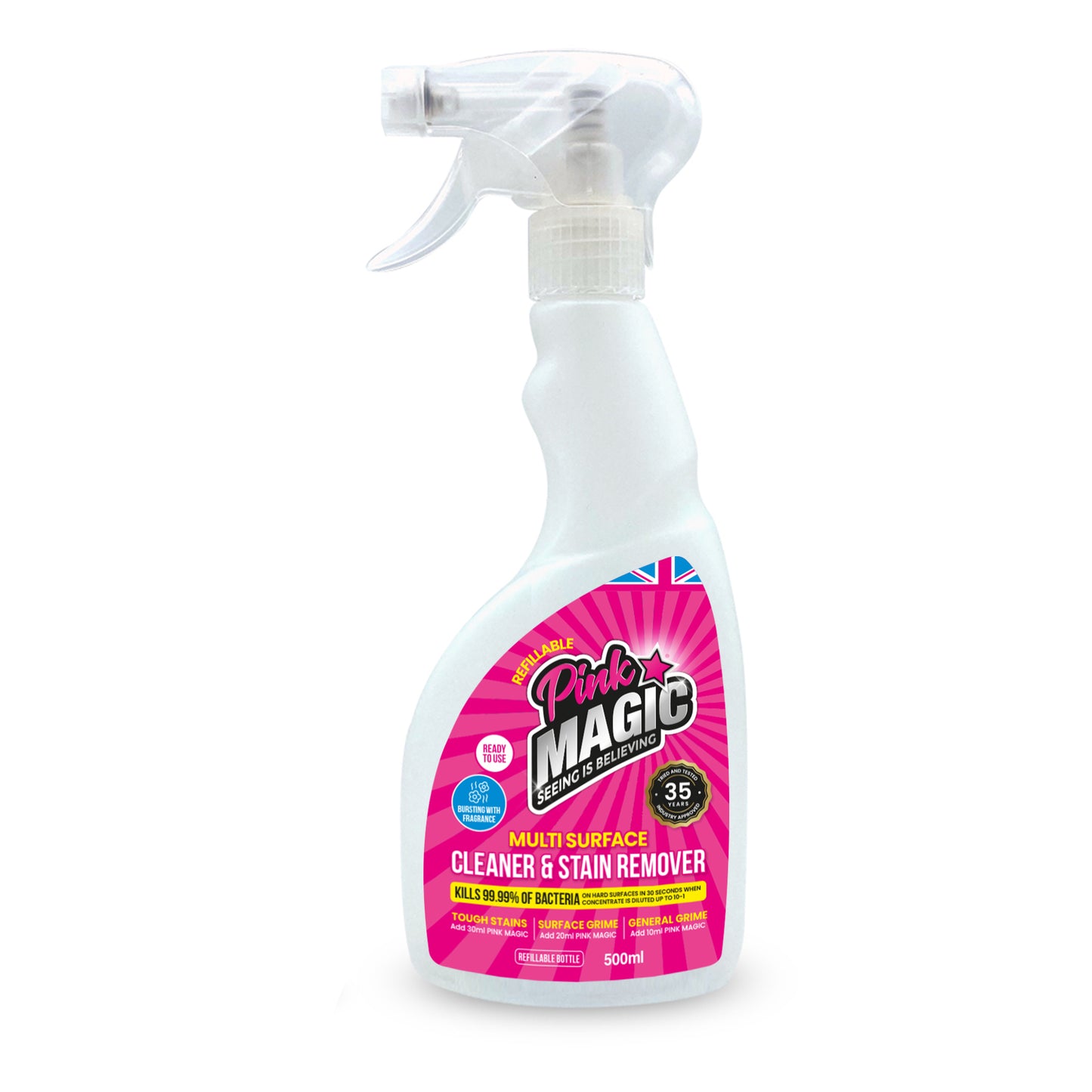 Pink Magic – Concentrated Multi-Surface Cleaner & Disinfectant - Homechem