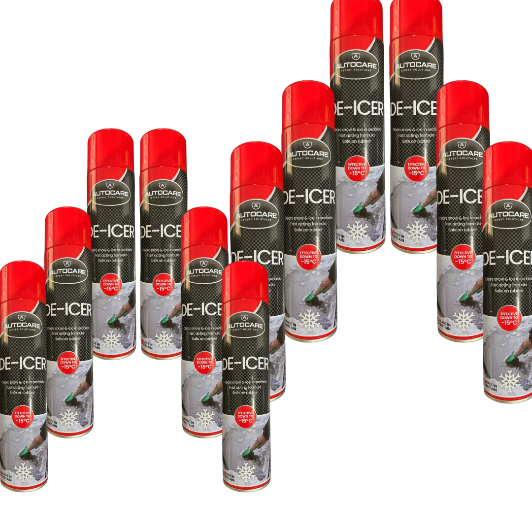 Autocare De-Icer Aerosol – Rapid Ice Removal, Works Down to –15 °C - Homechem