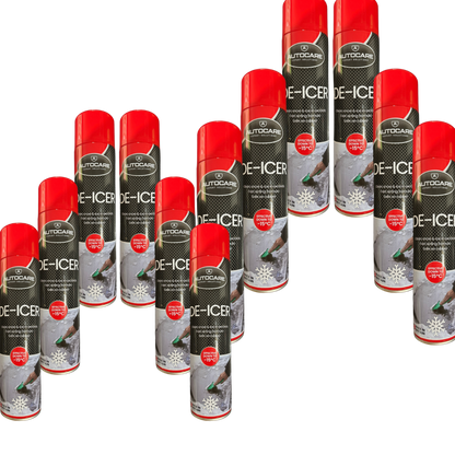 Autocare De-Icer Aerosol – Rapid Ice Removal, Works Down to –15 °C - Homechem