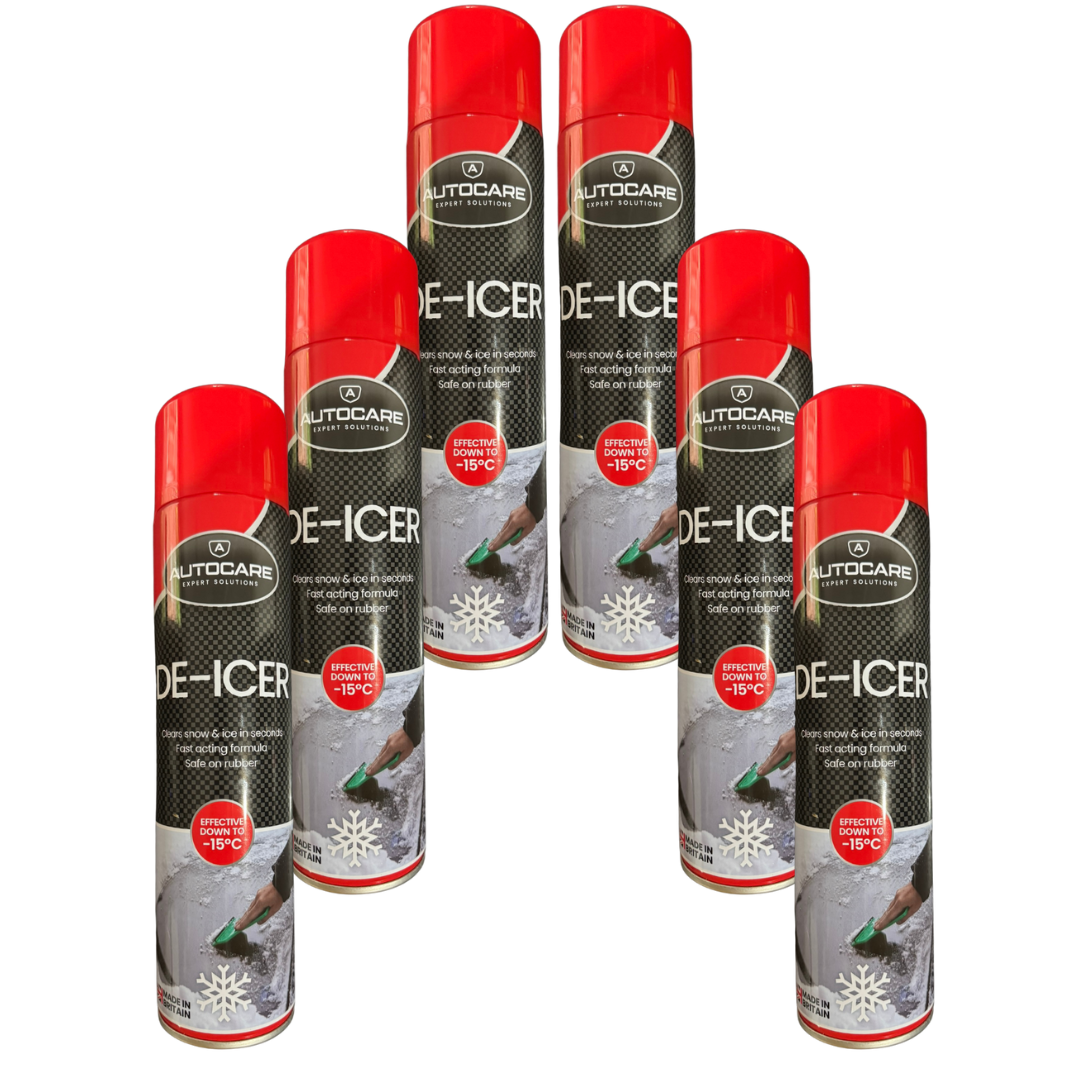Autocare De-Icer Aerosol – Rapid Ice Removal, Works Down to –15 °C - Homechem