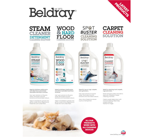 Beldray® Cleaning Detergent Solutions - 1 Litre