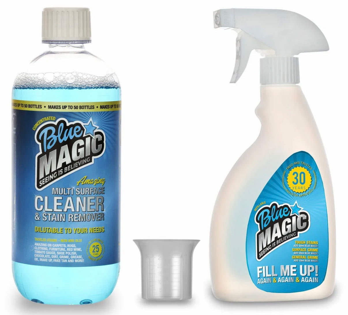 Blue Magic Cleaner Multi Purpose Cleaning Concentrate Removes all Homechem